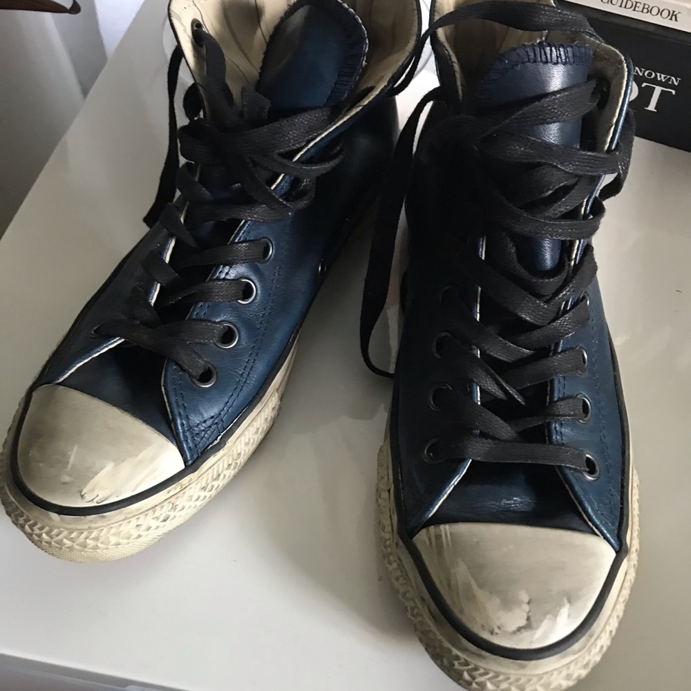 John Varvatos x Converse Leather Hi M7/W9
